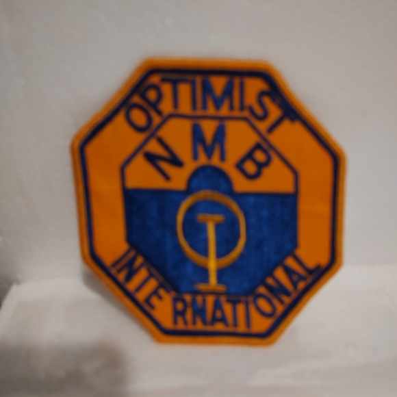 Vintage Optimist International see-on patch approx 5" x 5" - Picture 1 of 7